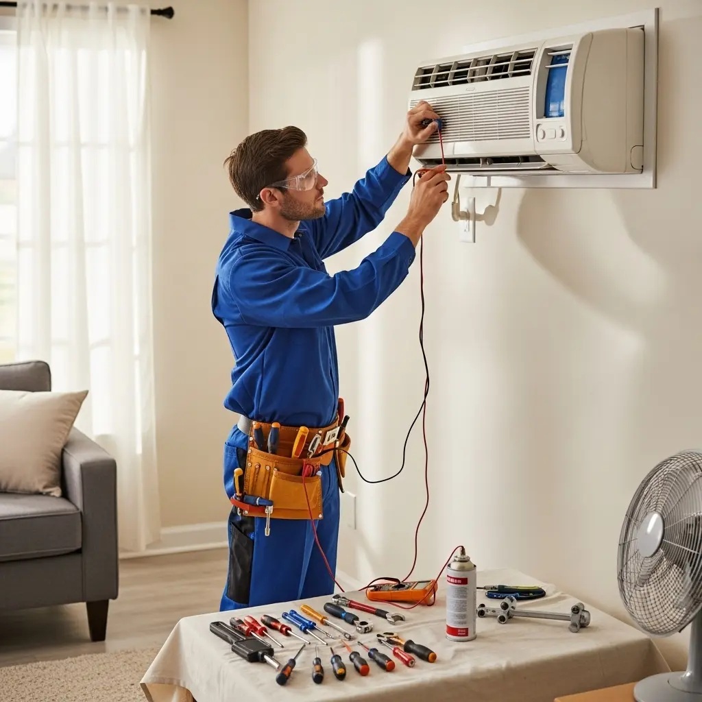 Gördes Esty Esty klima gaz dolumu ve bakım – Enerji verimliliği artırıldı. - Teknik servis örneği